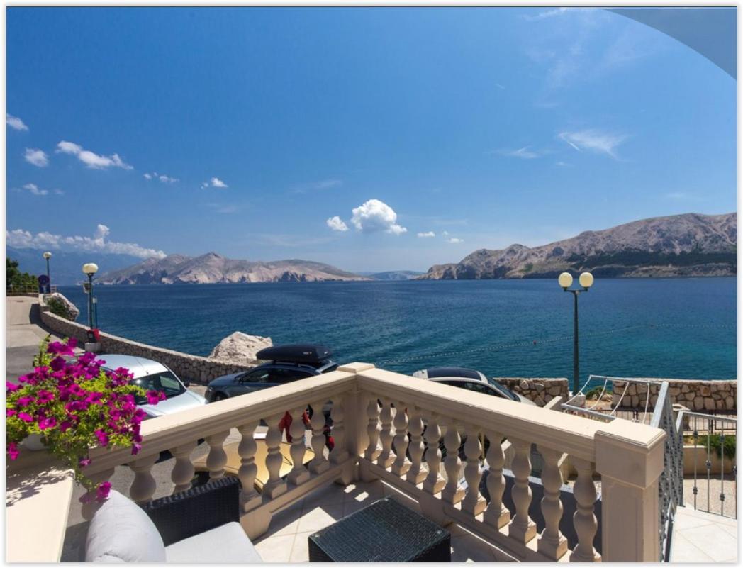 Beach Villa Baska エクステリア 写真